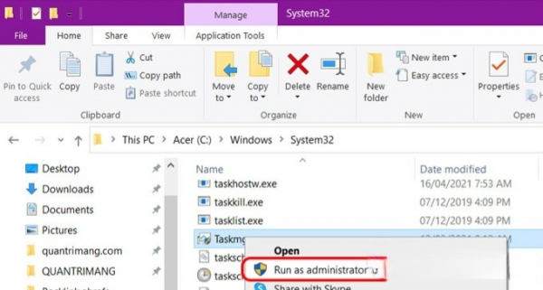 Run As Administrator