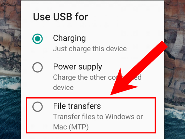 Use USB