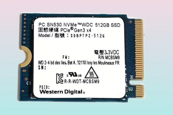 Western Digital 512GB SSD